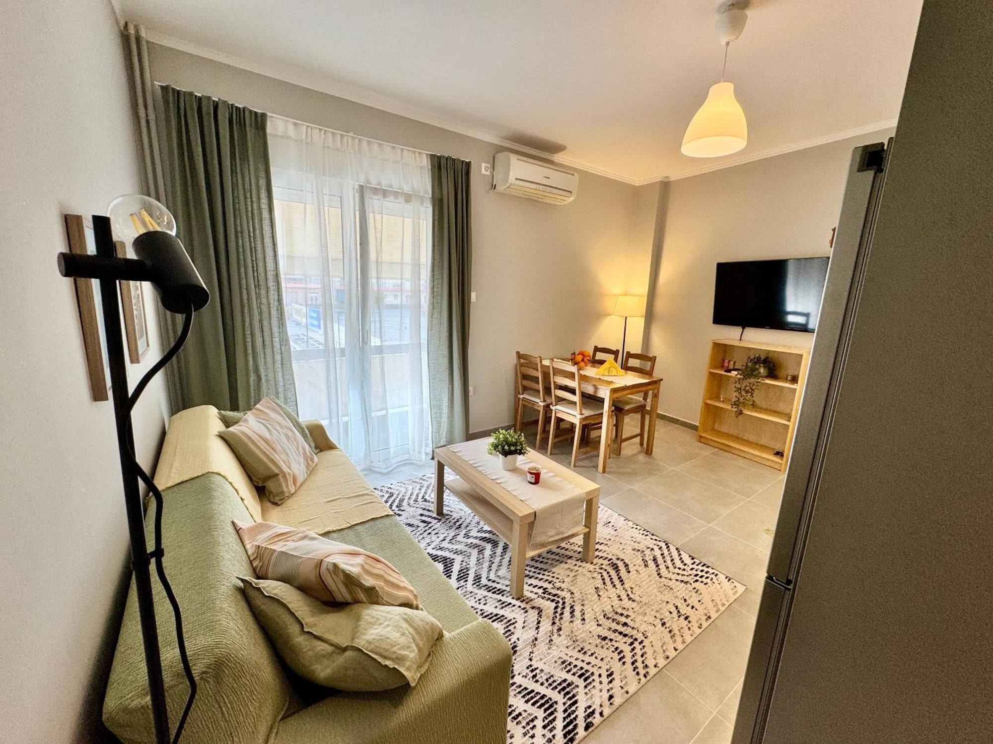 Marble Chic Getaway 1bd In Koukaki