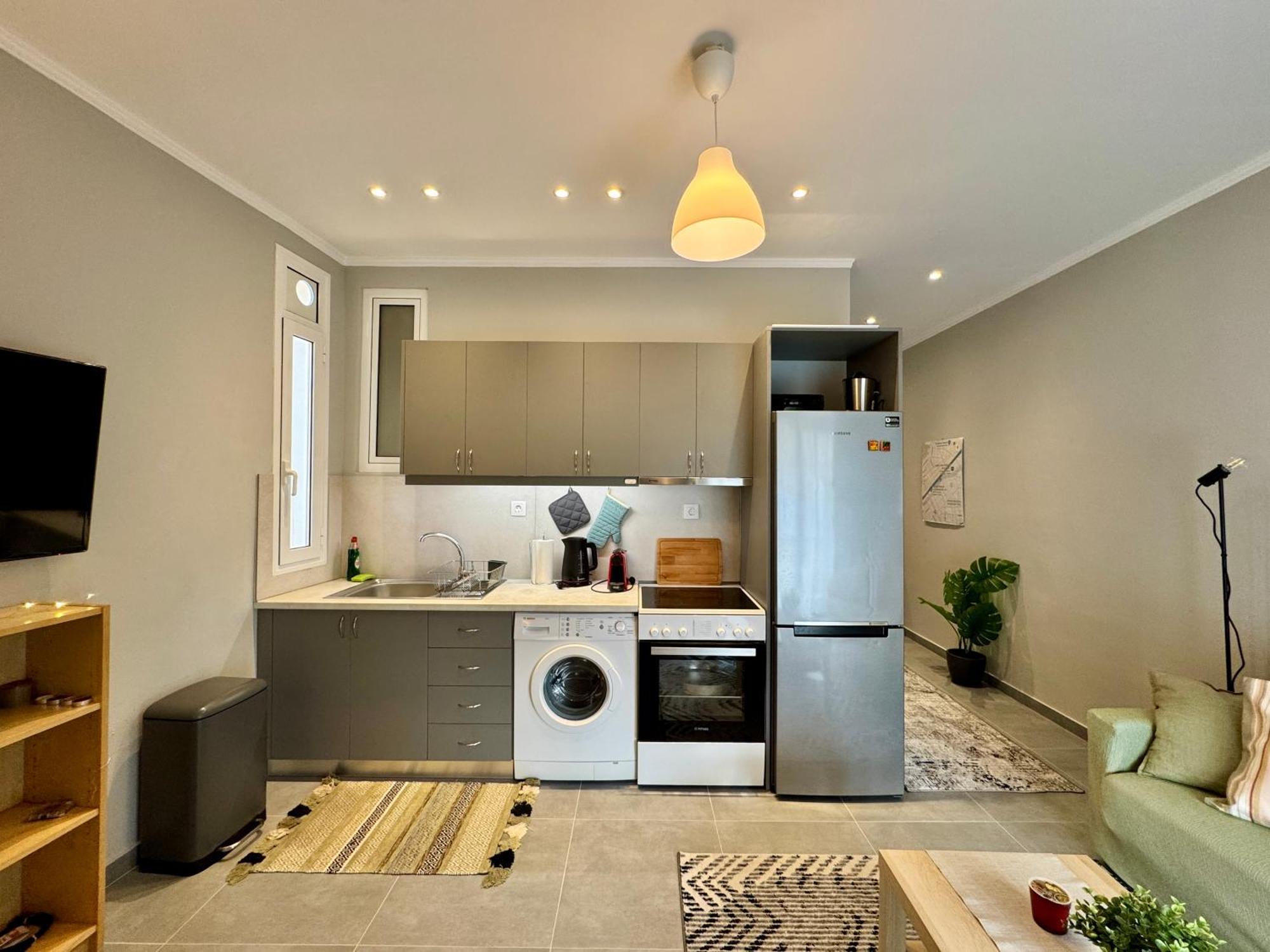 Apartment Marble Chic Getaway 1bd In Koukaki
