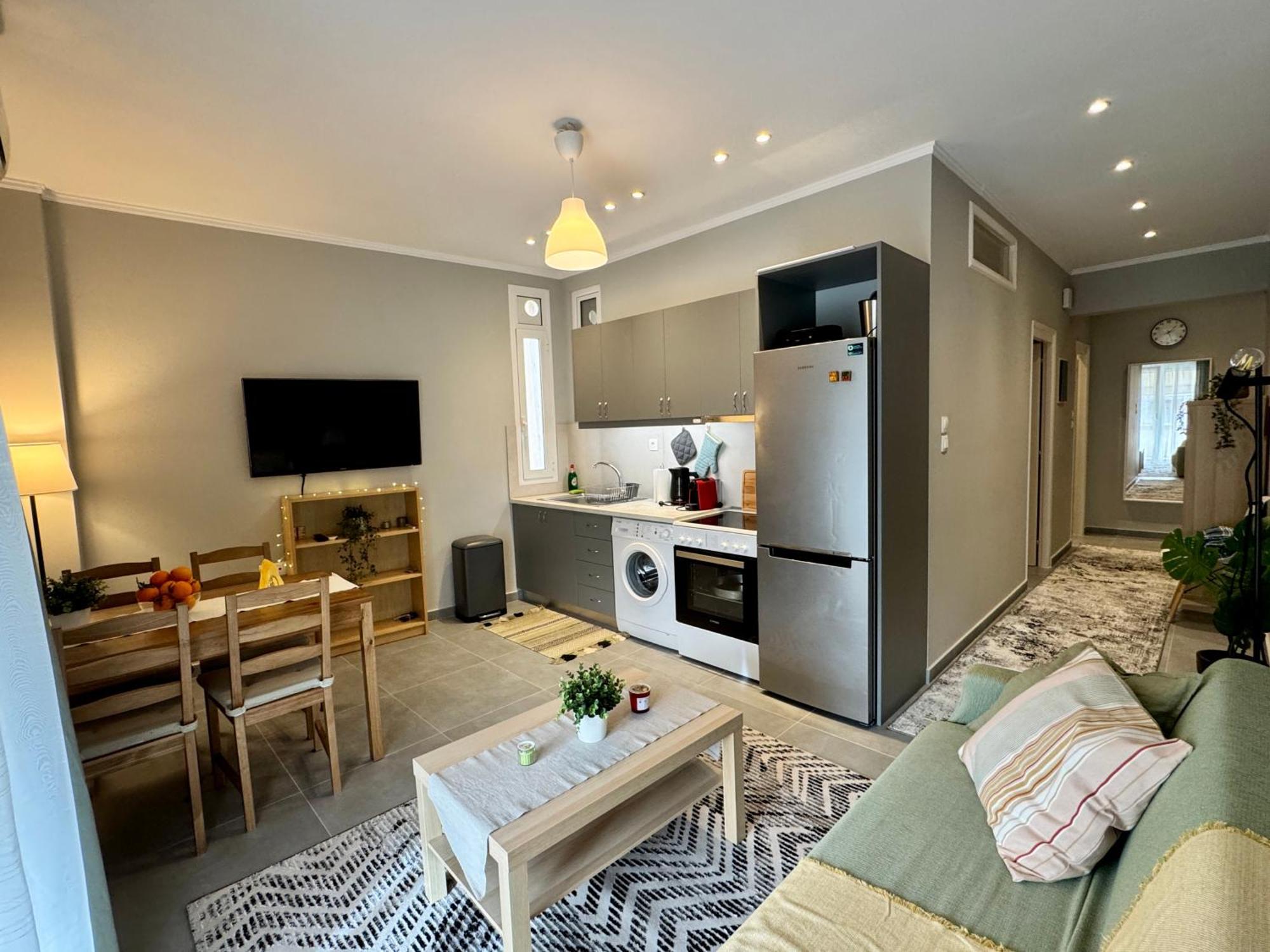 Marble Chic Getaway 1bd In Koukaki Apartment